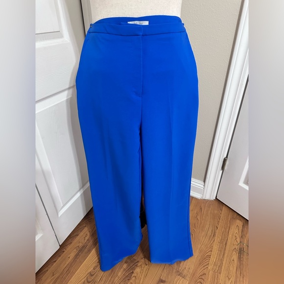 Royal Blue slacks by love tree women’s sz L - Picture 1 of 8